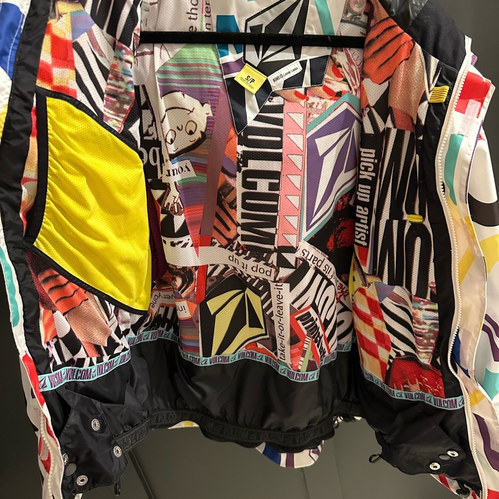 Volcom Multicolor Graphic Jacket - image 7